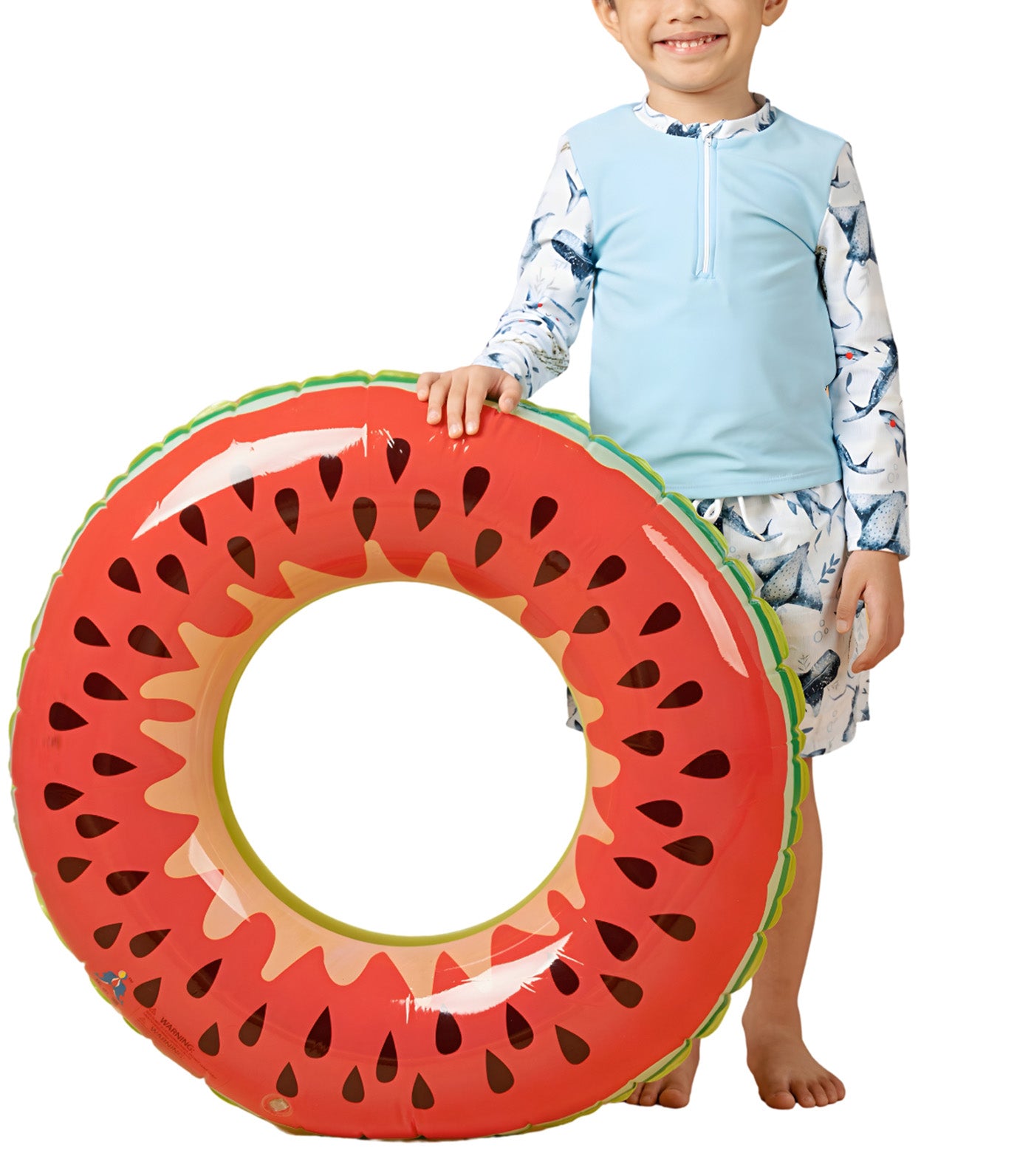 Little Dylan Top and Shorts Blue Shark