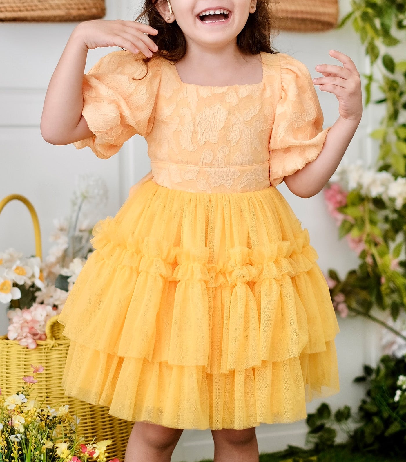 Snow White Dress Set Yellow