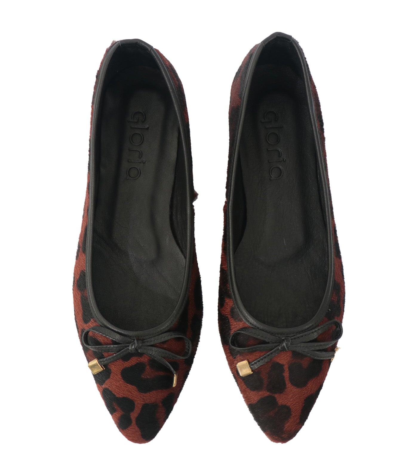 Ballet Flats Leopard Eren/Black