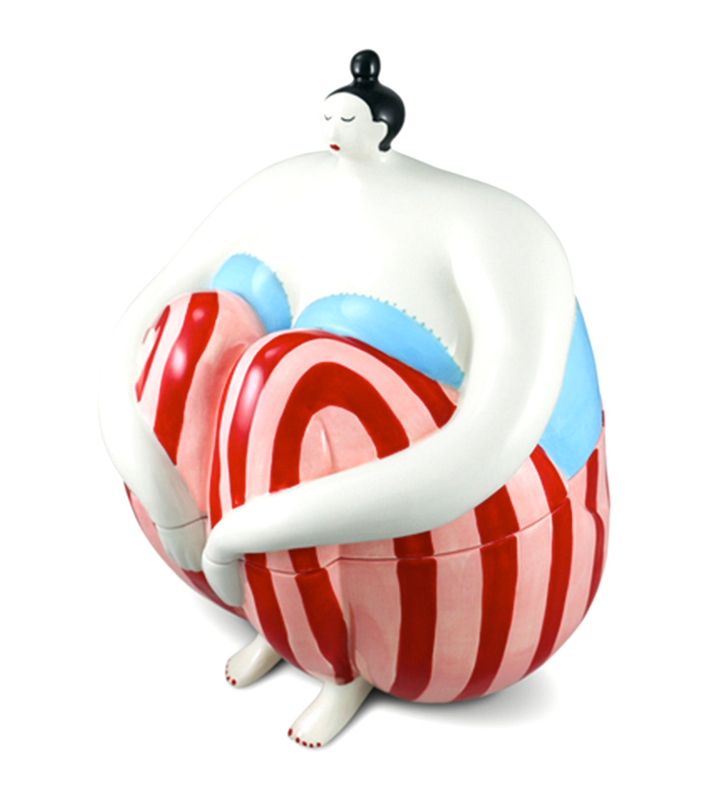 Laetitia Rouget Passionnément 24-Piece Flatware Set Matte With Earthenware Holder