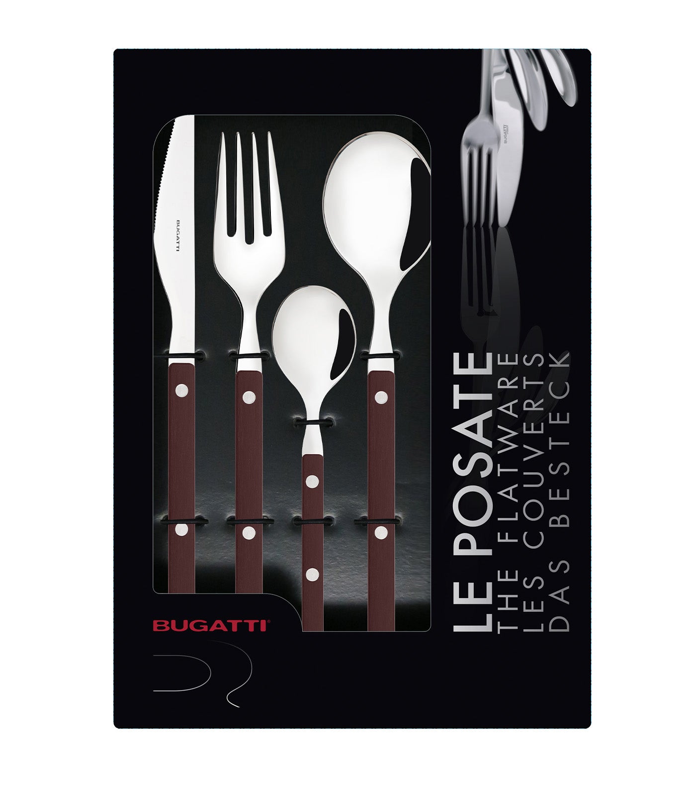 Allegra 8-Piece Flatware Set in Window Box