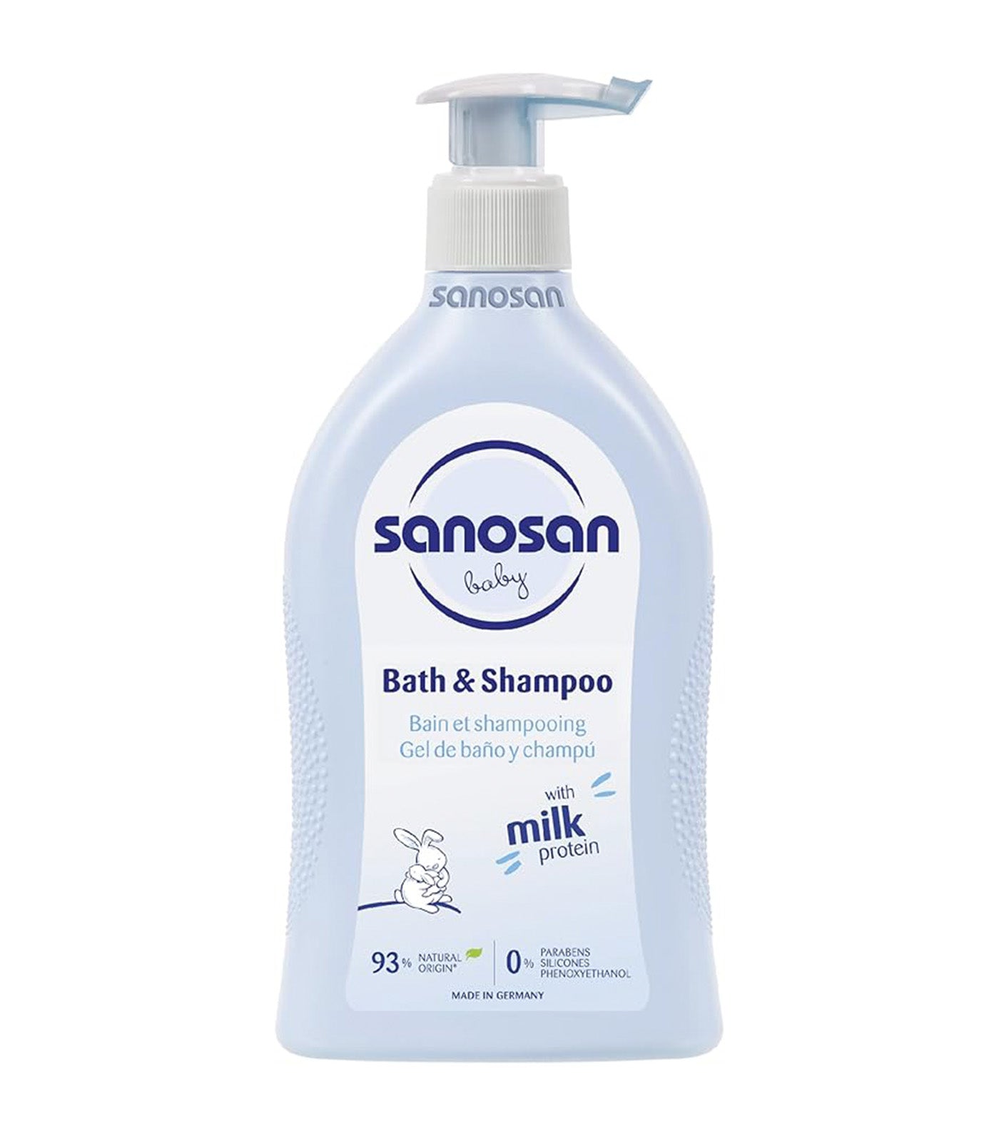 sanosan Baby Bath and Shampoo with Dispenser 500ml