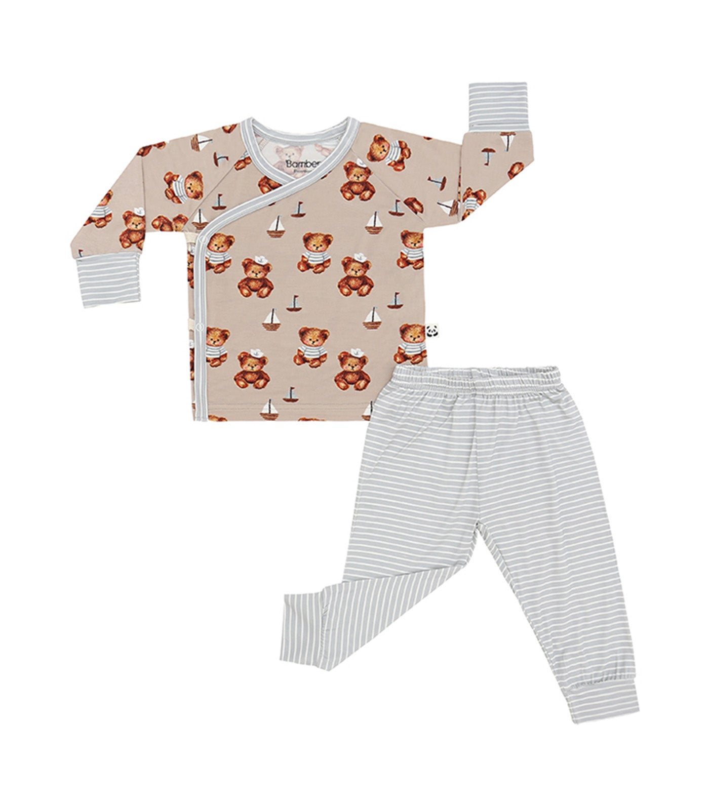 Longsleeve Kimono Pajama Set