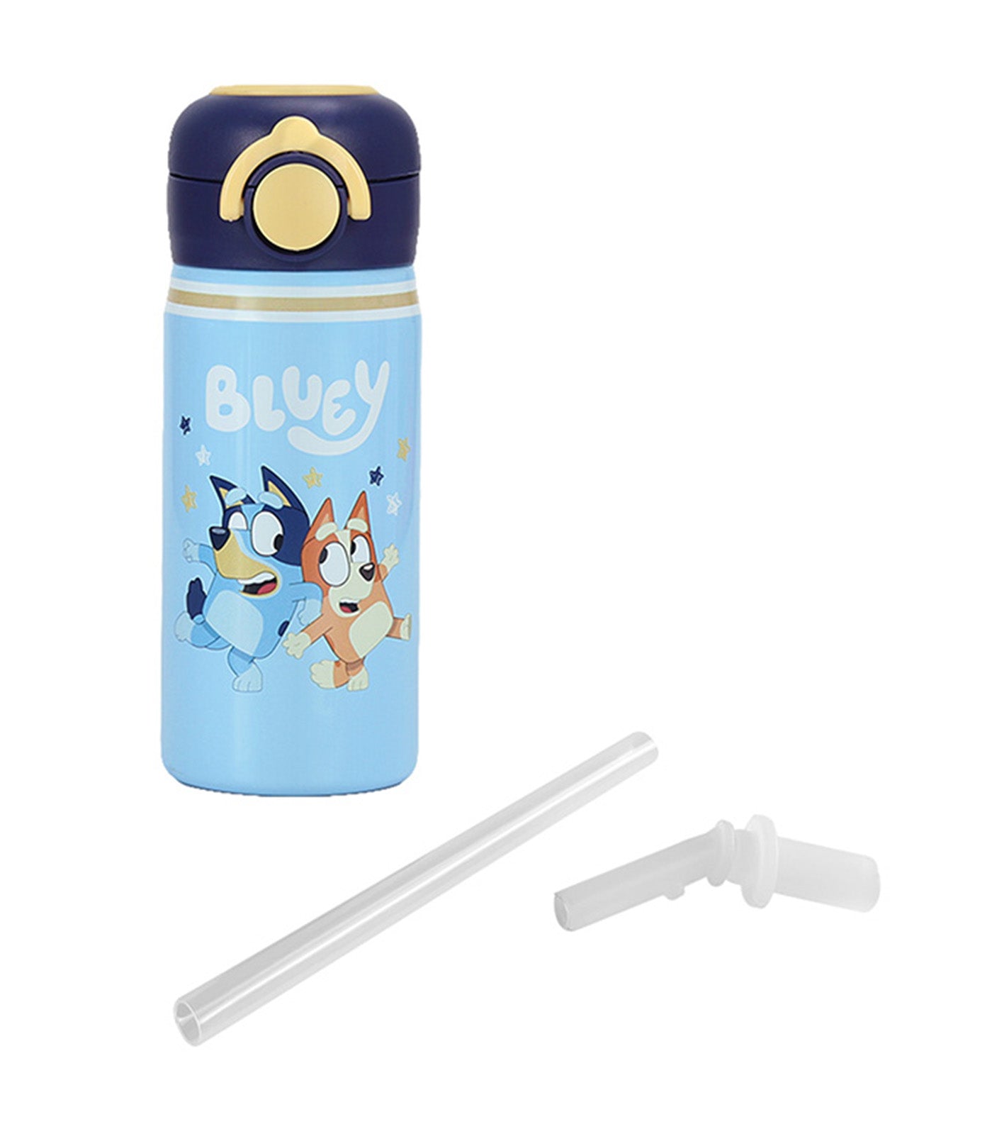 Bluey Stainless Steel Insulated Sippy Bottle 350mL