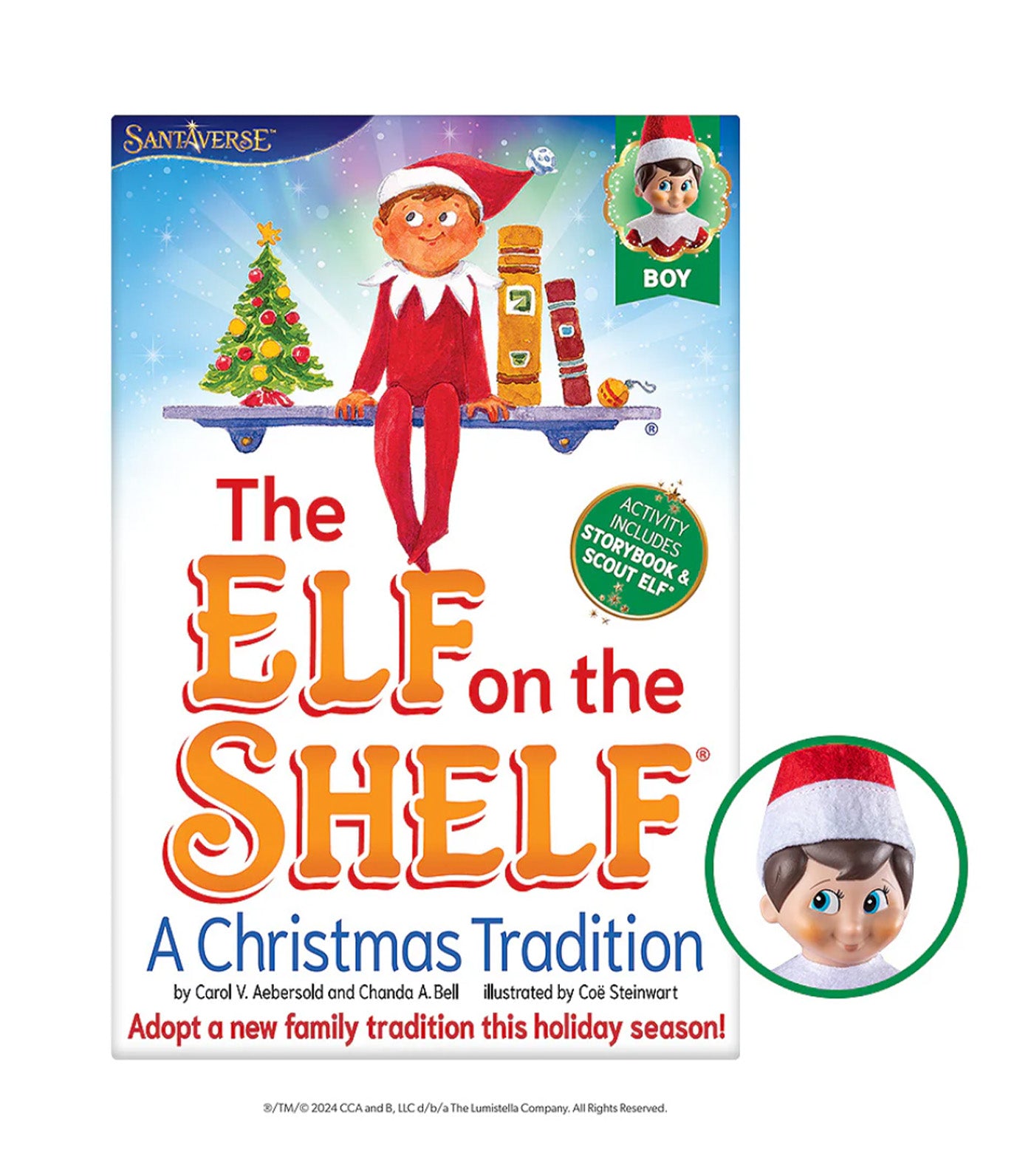 The Elf on the Shelf® Tradition Set Boy with Blue Eyes