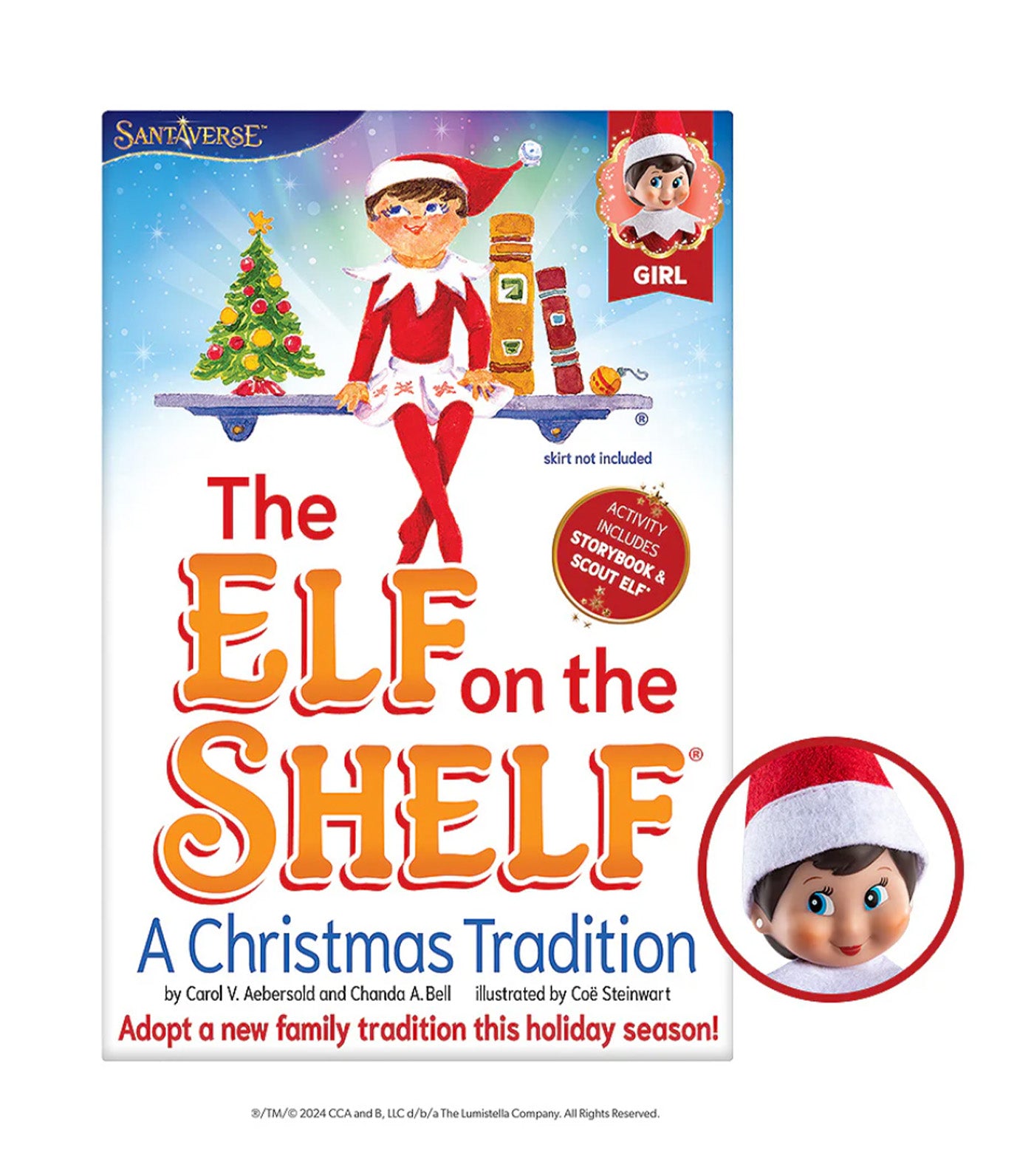 The Elf on the Shelf® Tradition Set Girl with Blue Eyes
