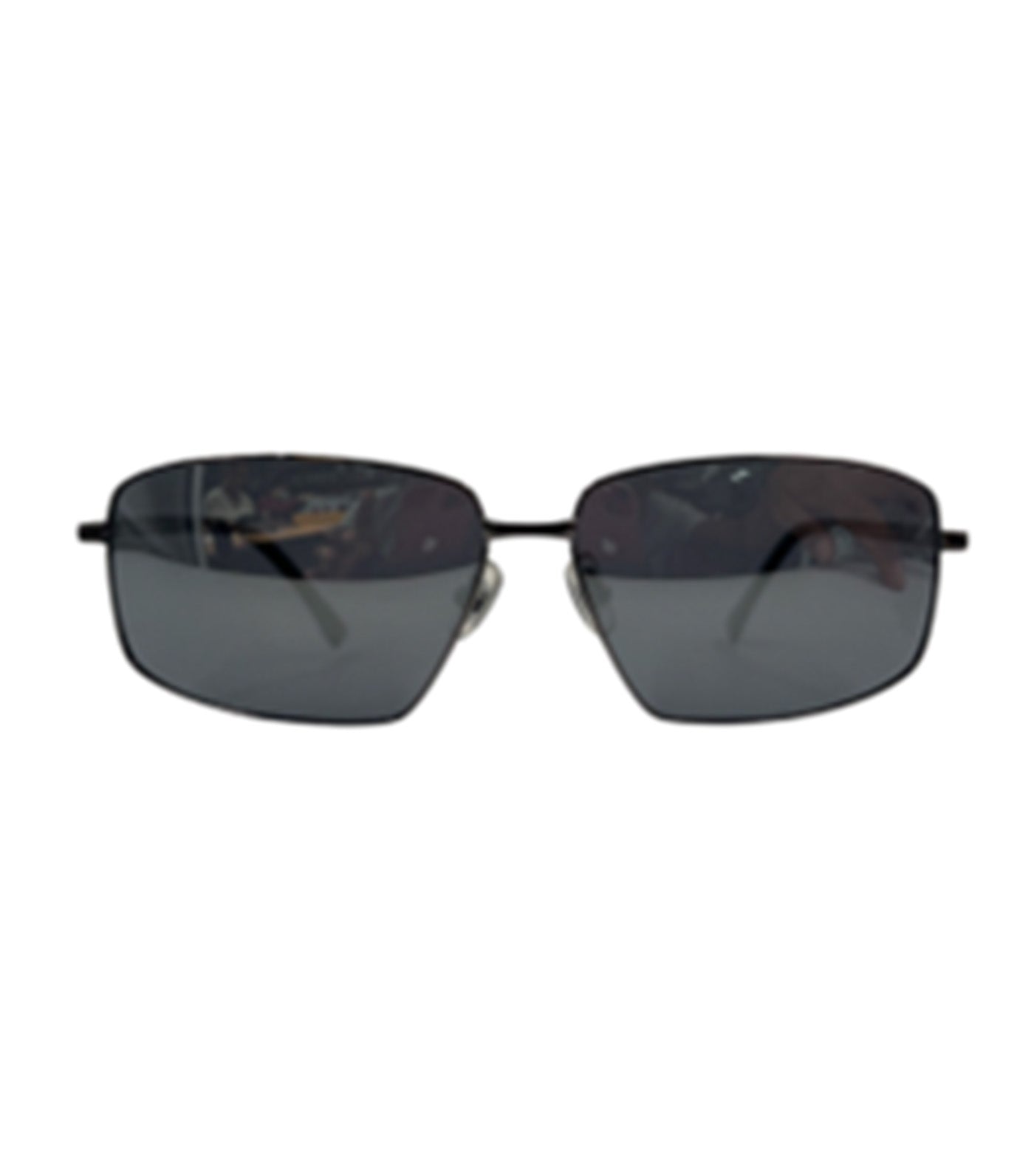 Complimentary Sunglass Square Silver L