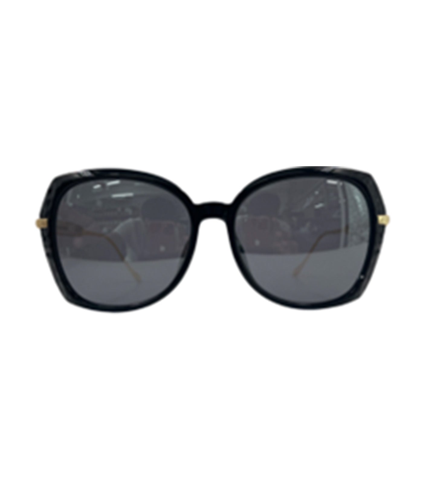 Complimentary Sunglass Square Black L
