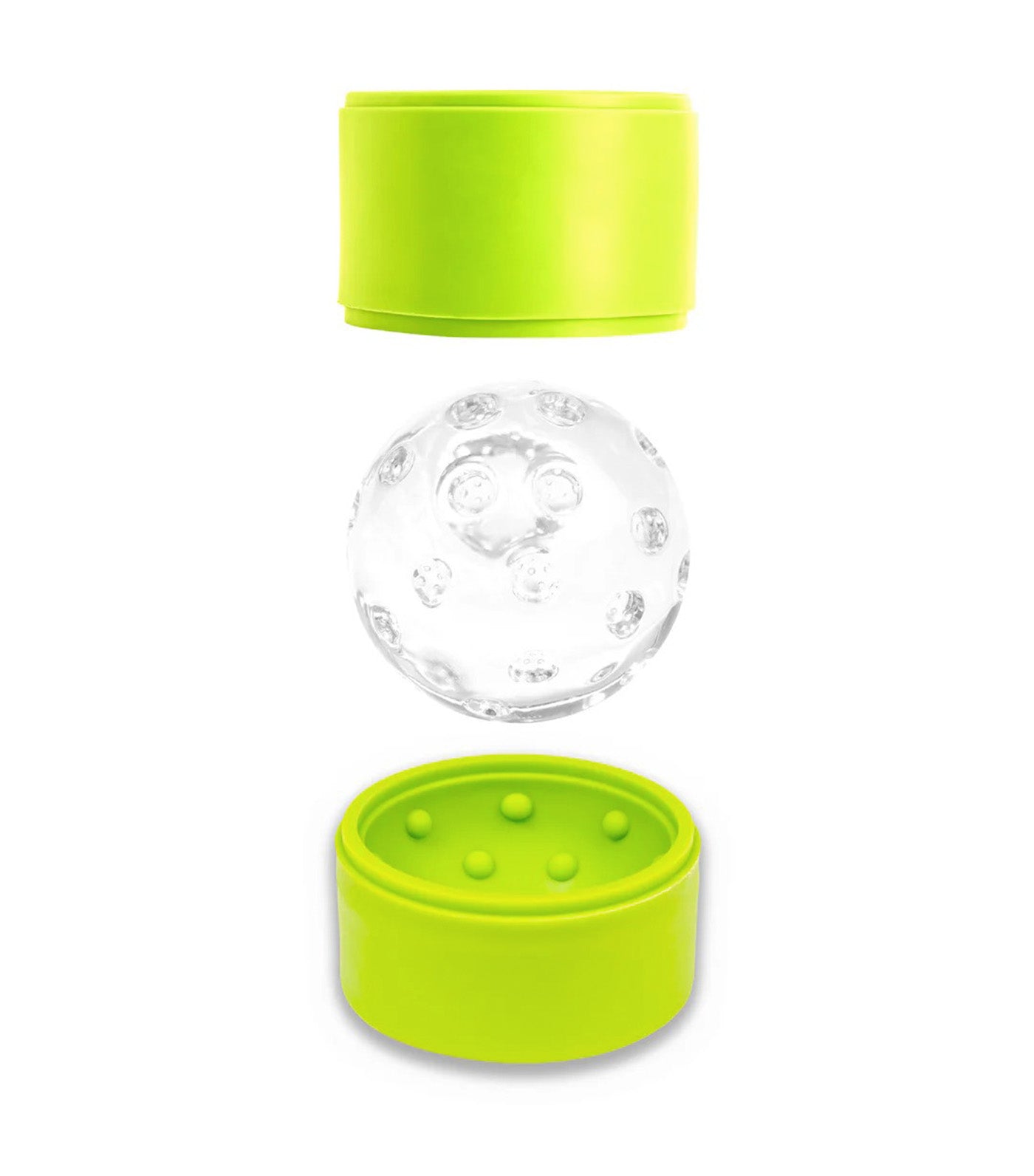 Kikkerland Pickleball Ice Ball Molds Green