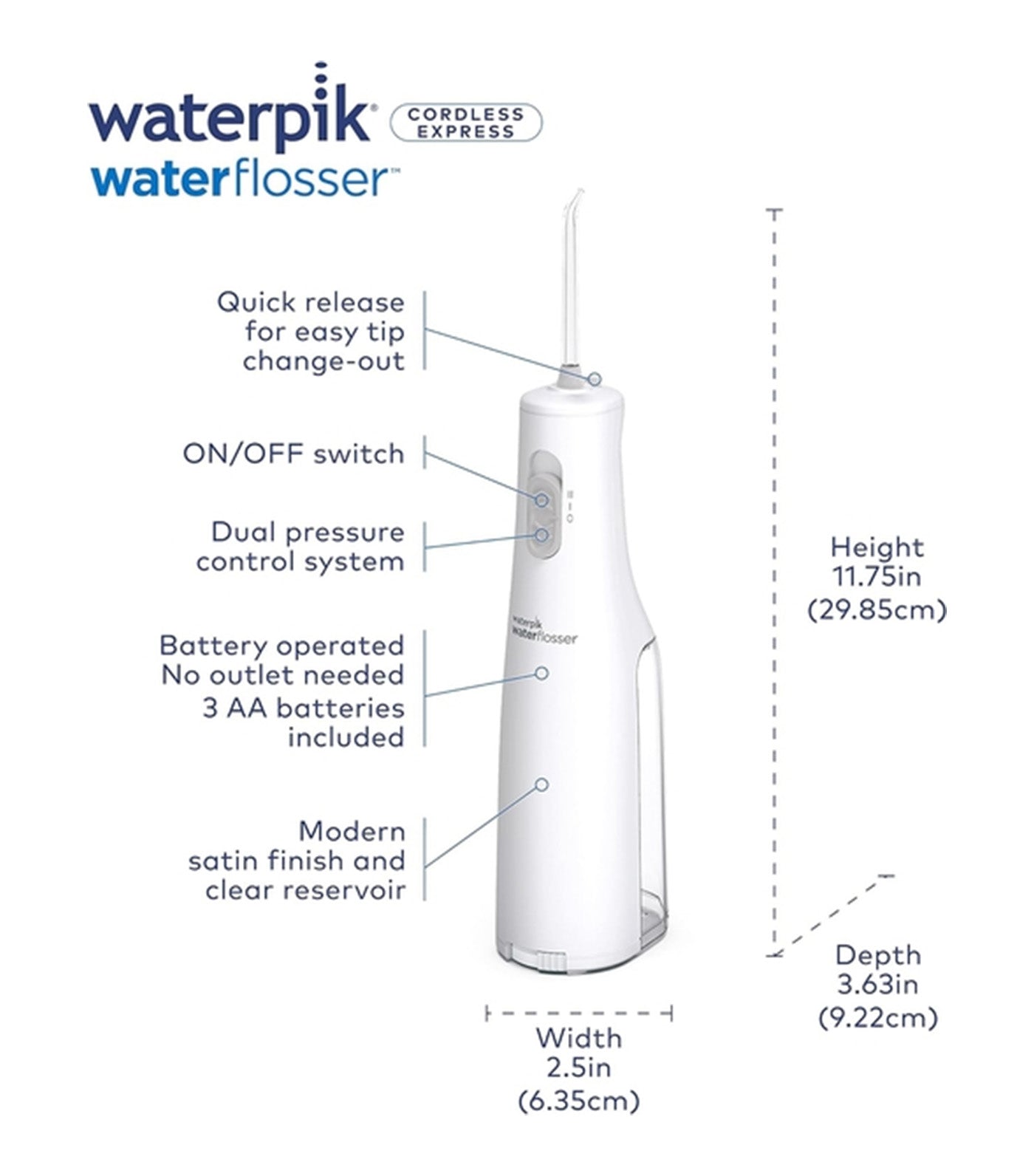 Cordless Express Water Flosser WF-02