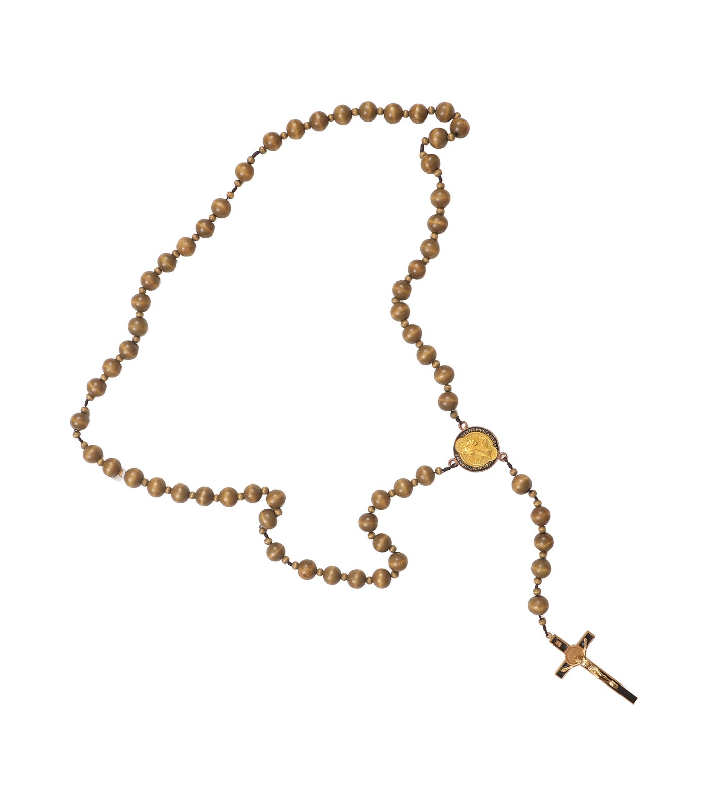 St. Benedict Wood Crystal Big Door Hanger