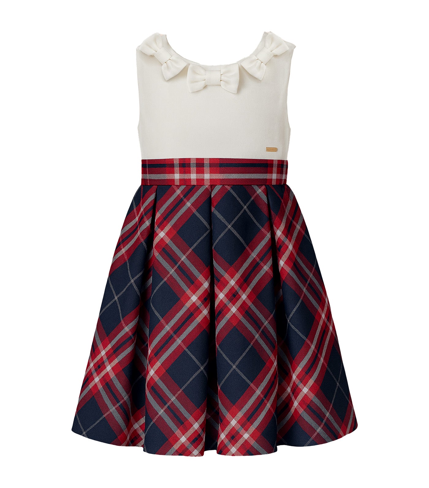 Macey Girls Checkered Dress