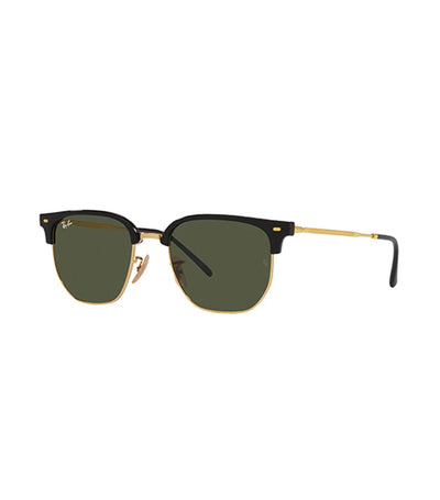 RB4416 New Clubmaster Sunglasses Gold and Green