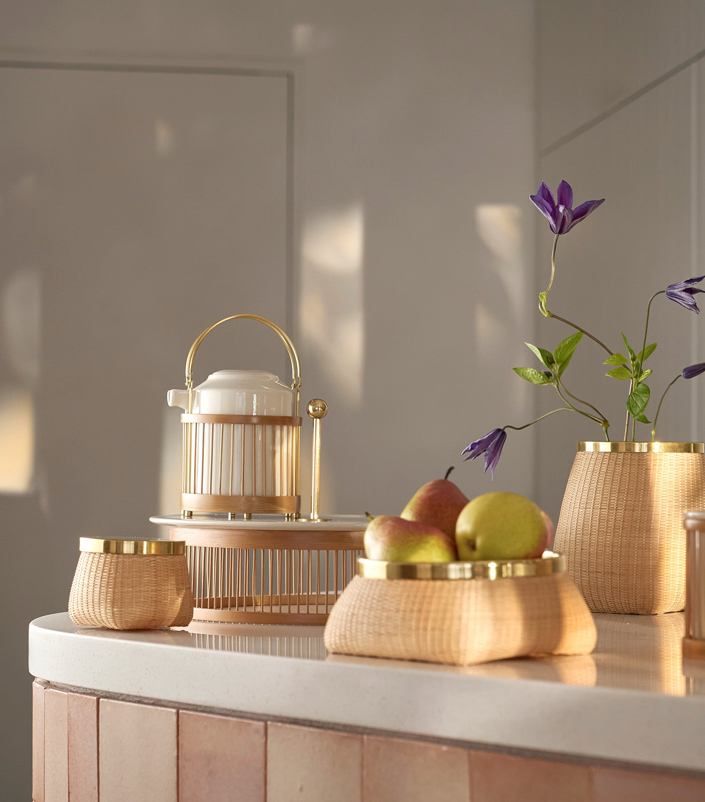 Serene Tea Set White