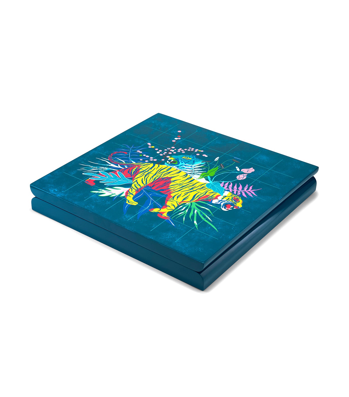 Tigris Tic-Tac-Toe Board Game Blue