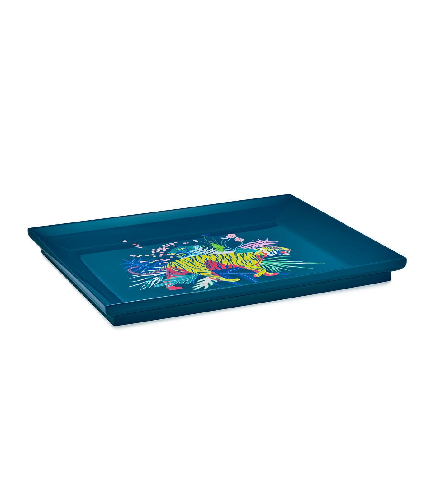 Tigris Rectangular Tray Blue