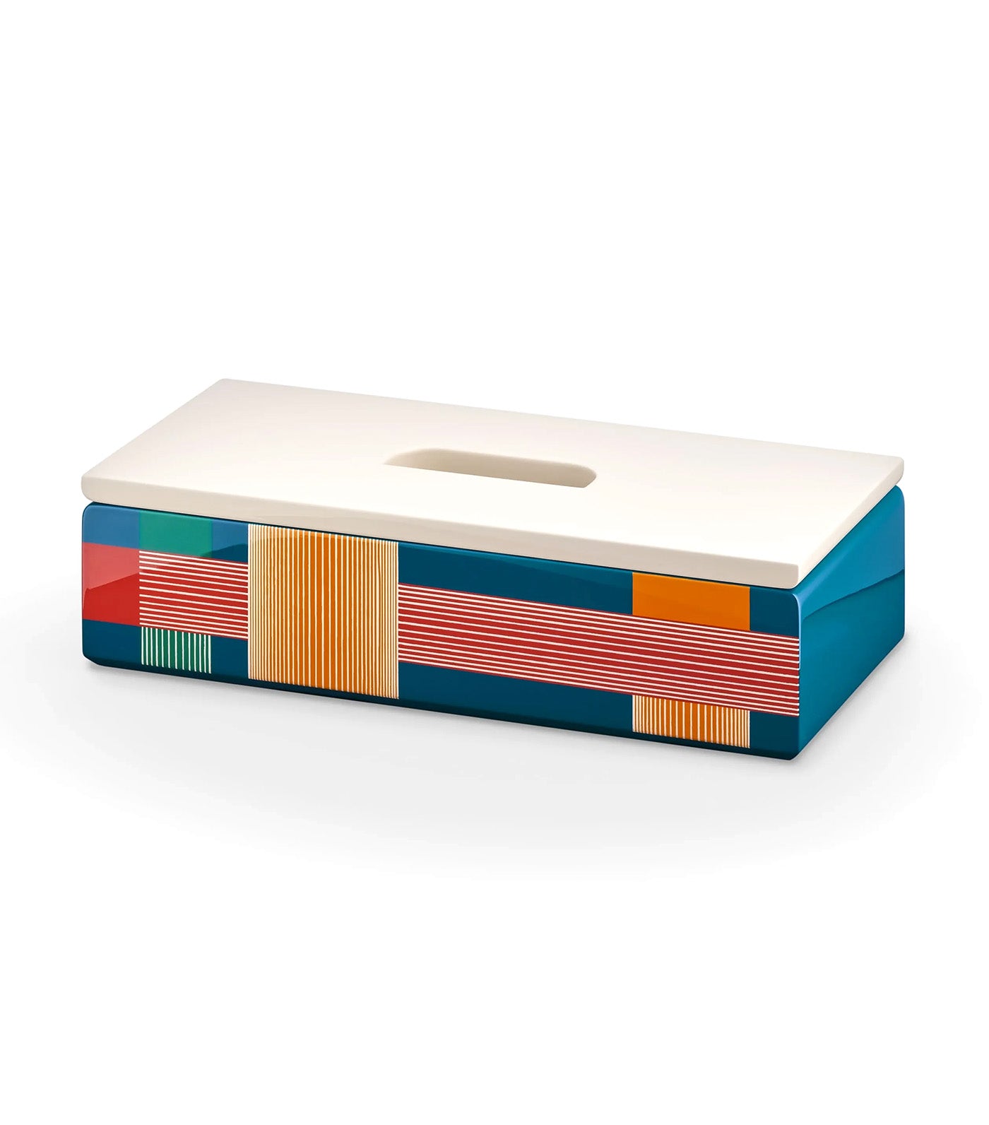 Tissage Tissue Box Blue