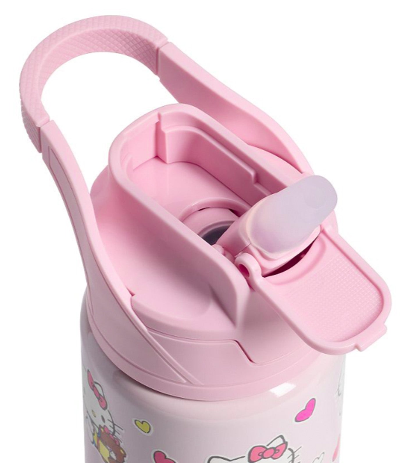 Mackenzie Hello Kitty® Hearts Glow-in-the-Dark Top Handle Water Bottle Multi