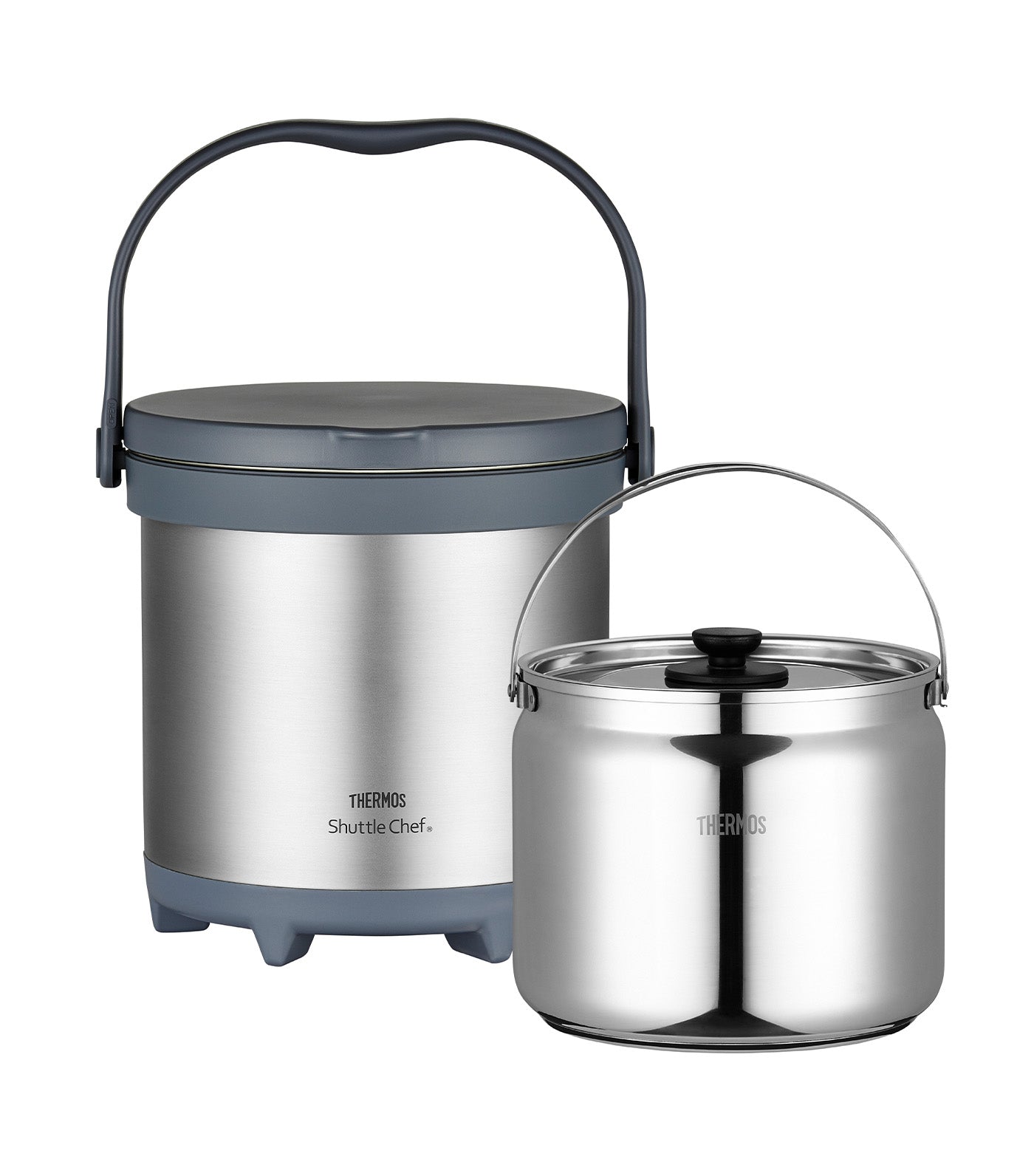 Thermos Shuttle Chef Thermal Cooker 4.5L Clear Stainless