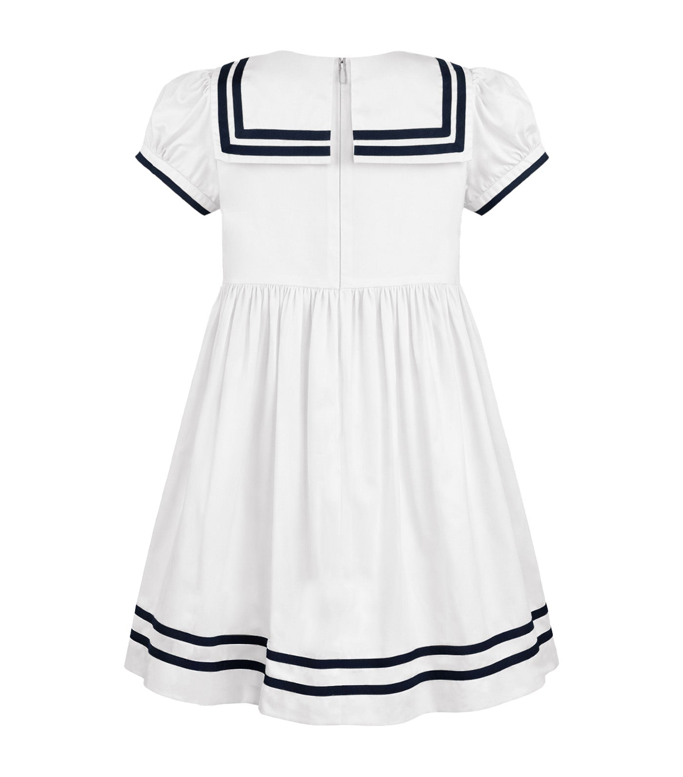 Tiff Girls White Sailor Dress White