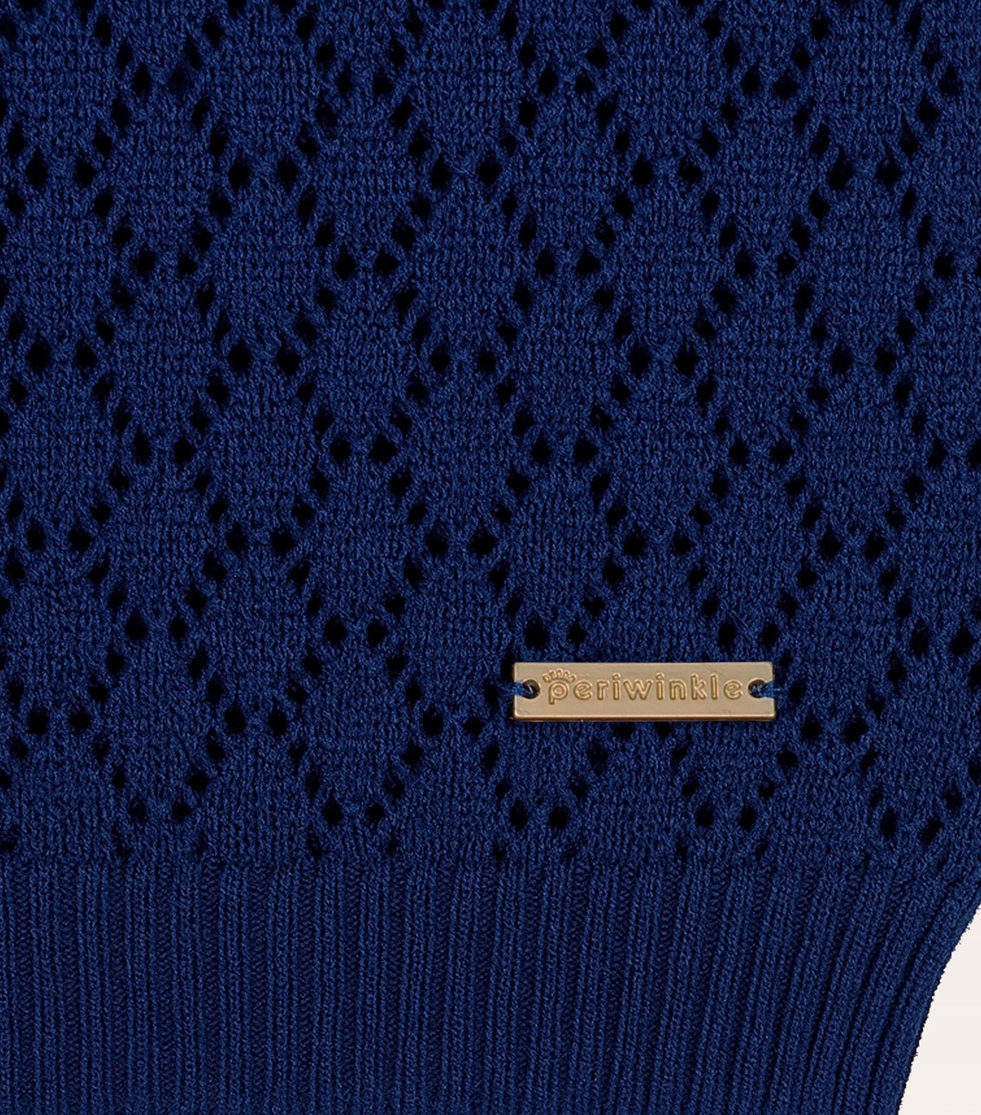 Mayline Girls Navy Knitted Cardigan Navy