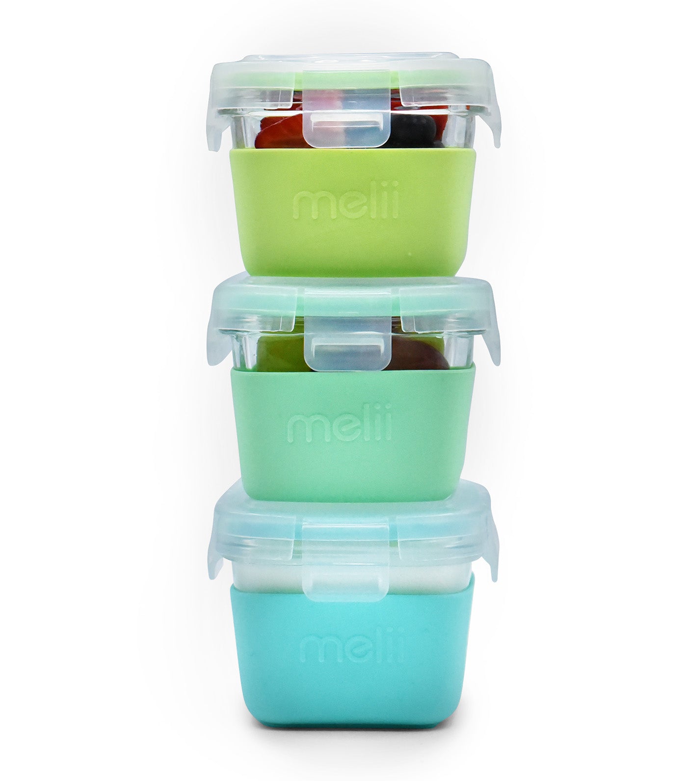 Glass Containers with Sleeve 3-Piece