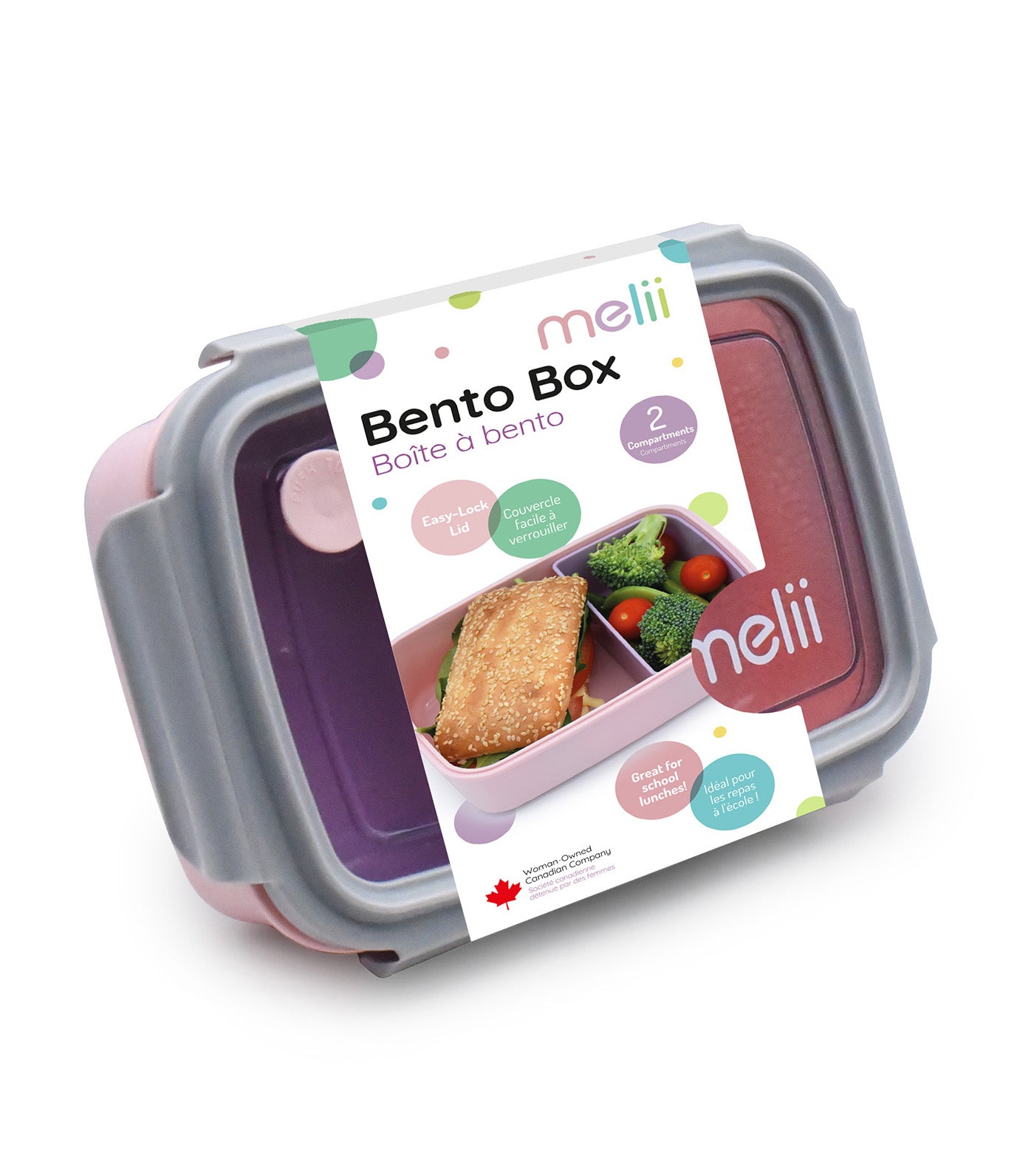 Bento Box with Removable Divider
