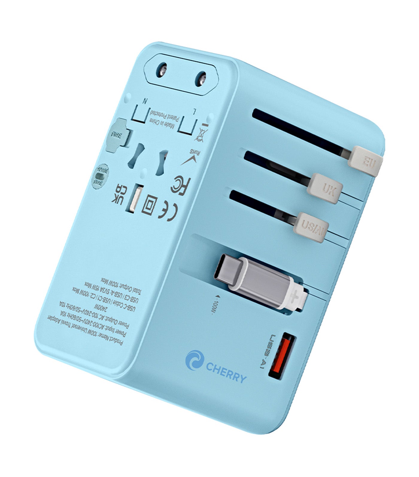 Sanrio x Cherry 100W Universal Travel Adapter Cinnamoroll