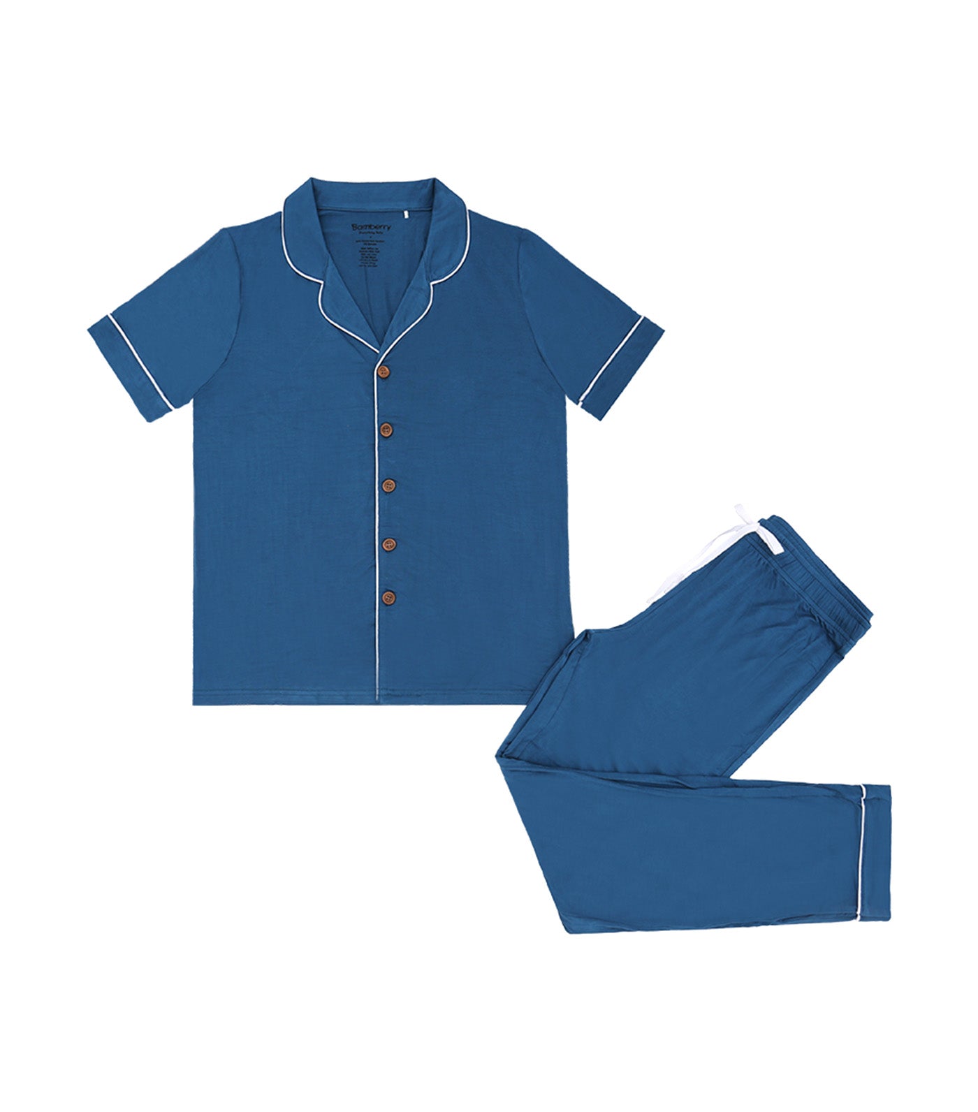 Bamberry Baby Adult Pajama Set Pants Deep Lagoon