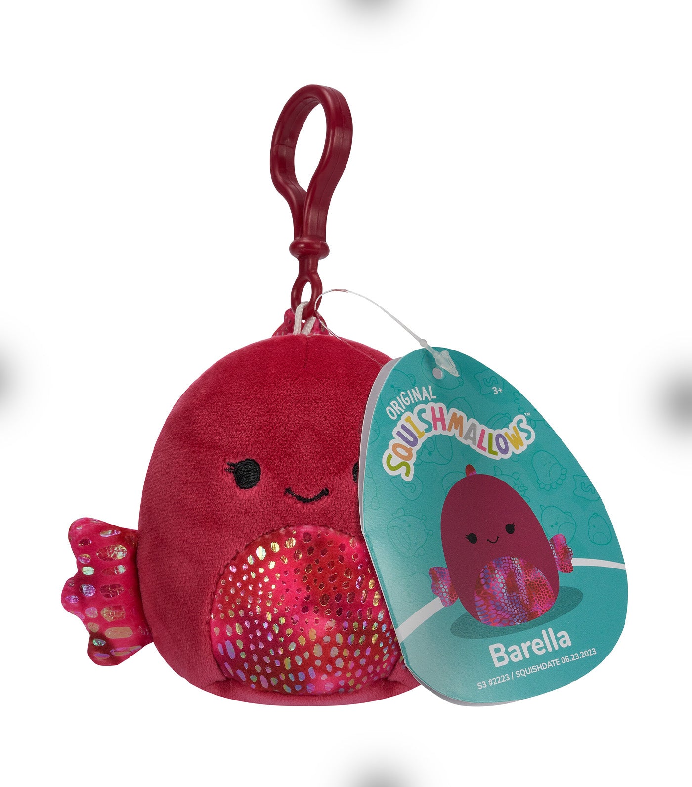 Barella 3.5in Clip-On Plush