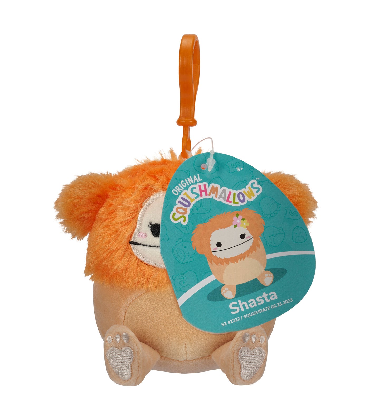 Shasta 3.5in Clip-On Plush