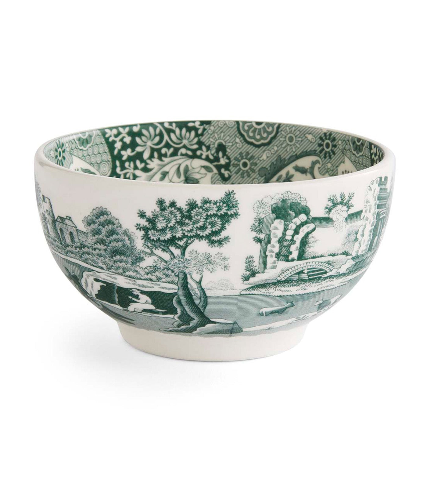 Spode Heritage Green Italian Collection Cereal Bowl Set of 4