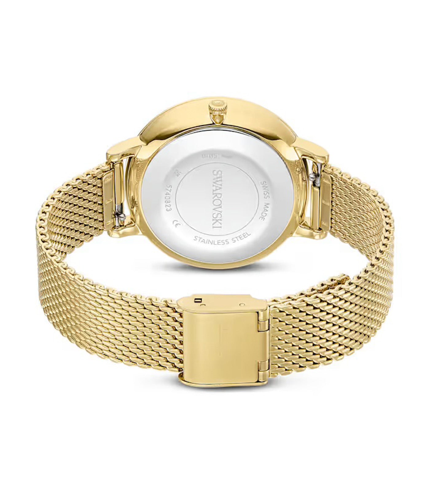 Clarica Watch Swiss Made, Metal Bracelet, Gold-Tone Finish, Gold Tone