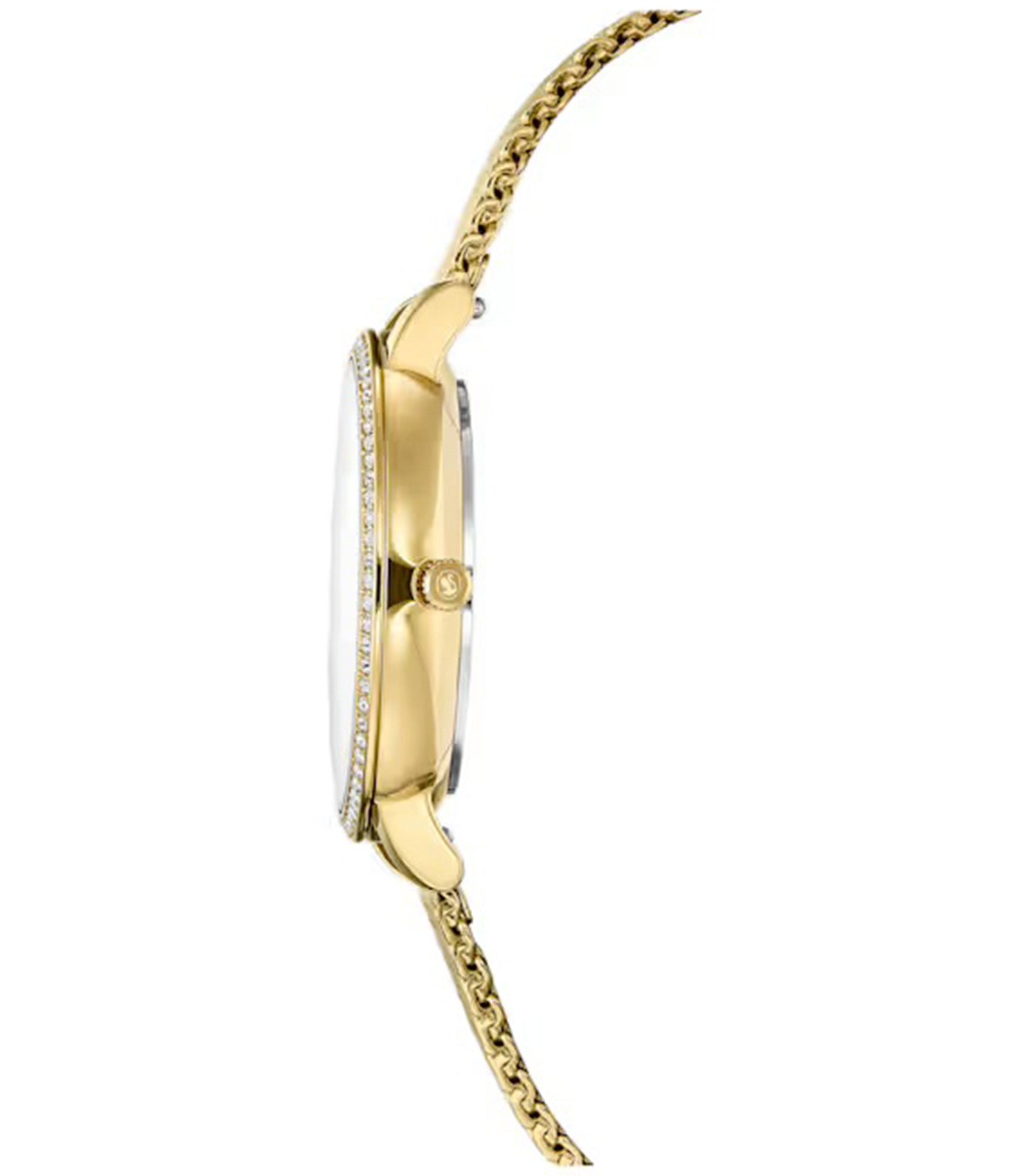 Clarica Watch Swiss Made, Metal Bracelet, Gold-Tone Finish, Gold Tone