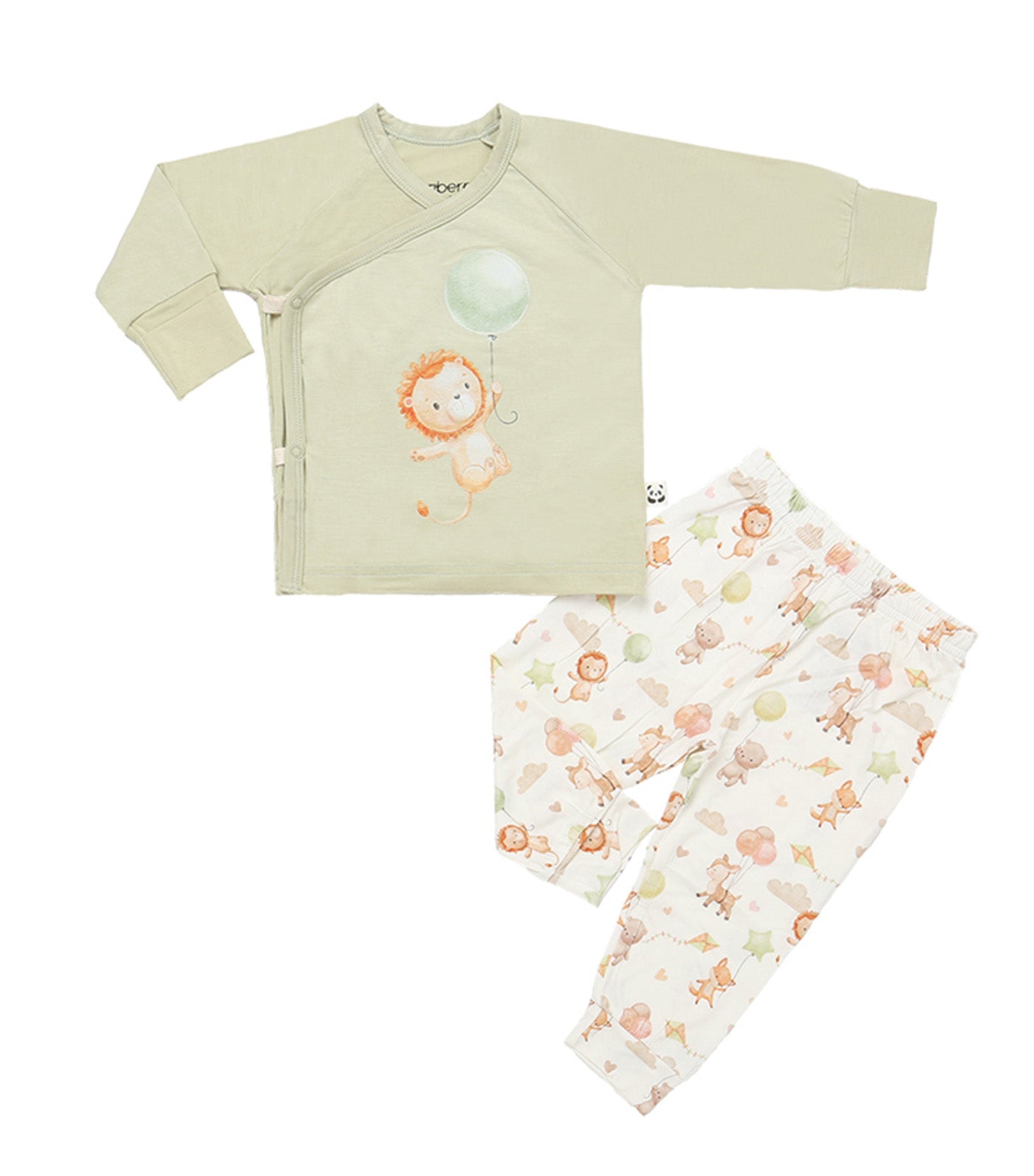 Longsleeve Kimono Pajama Set