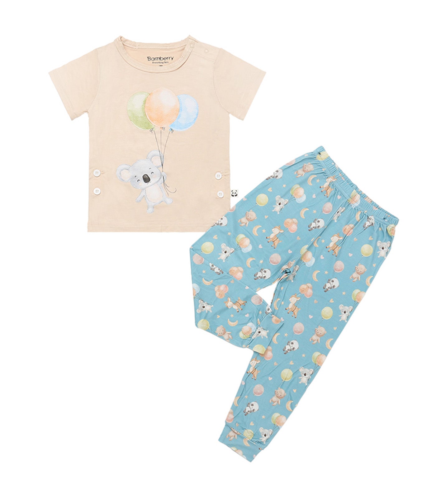 Short Sleeves Pajama Set