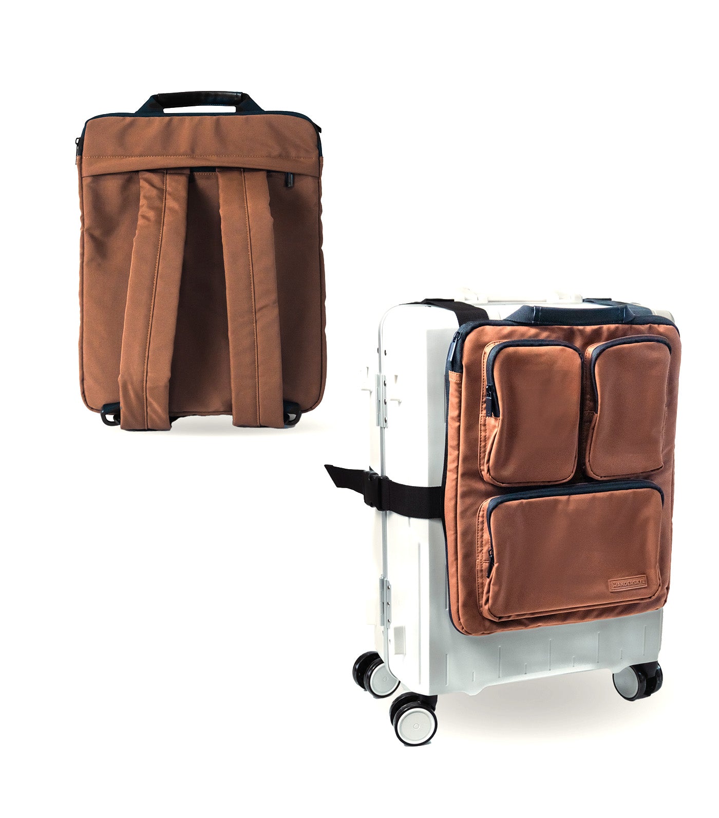 Travelmate Luggage Vestpack Walnut