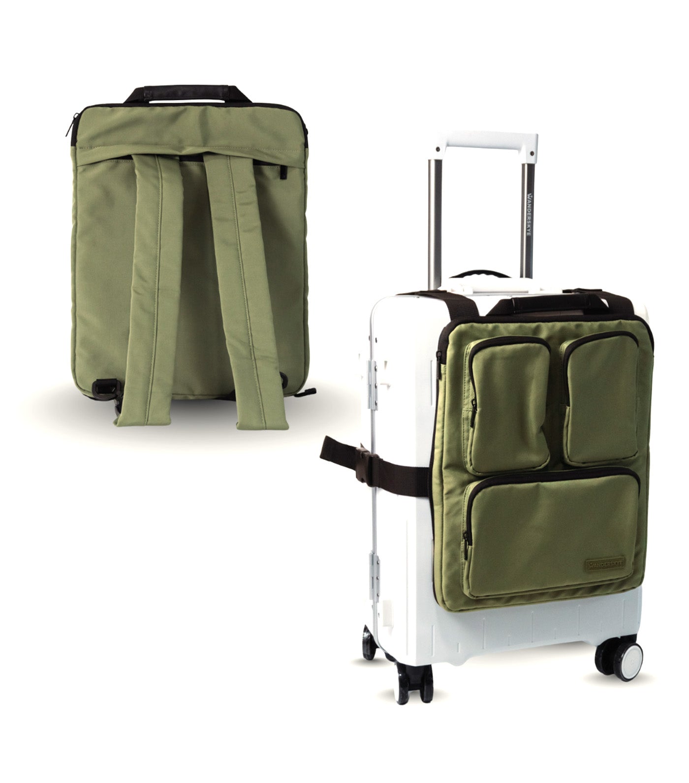Travelmate Luggage Vestpack Olive