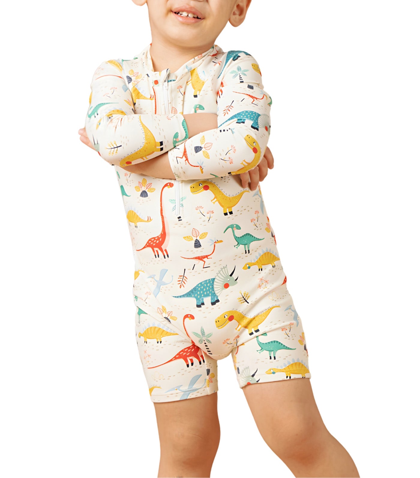 Little Bob Long Sleeves Wetsuit Dinosaur