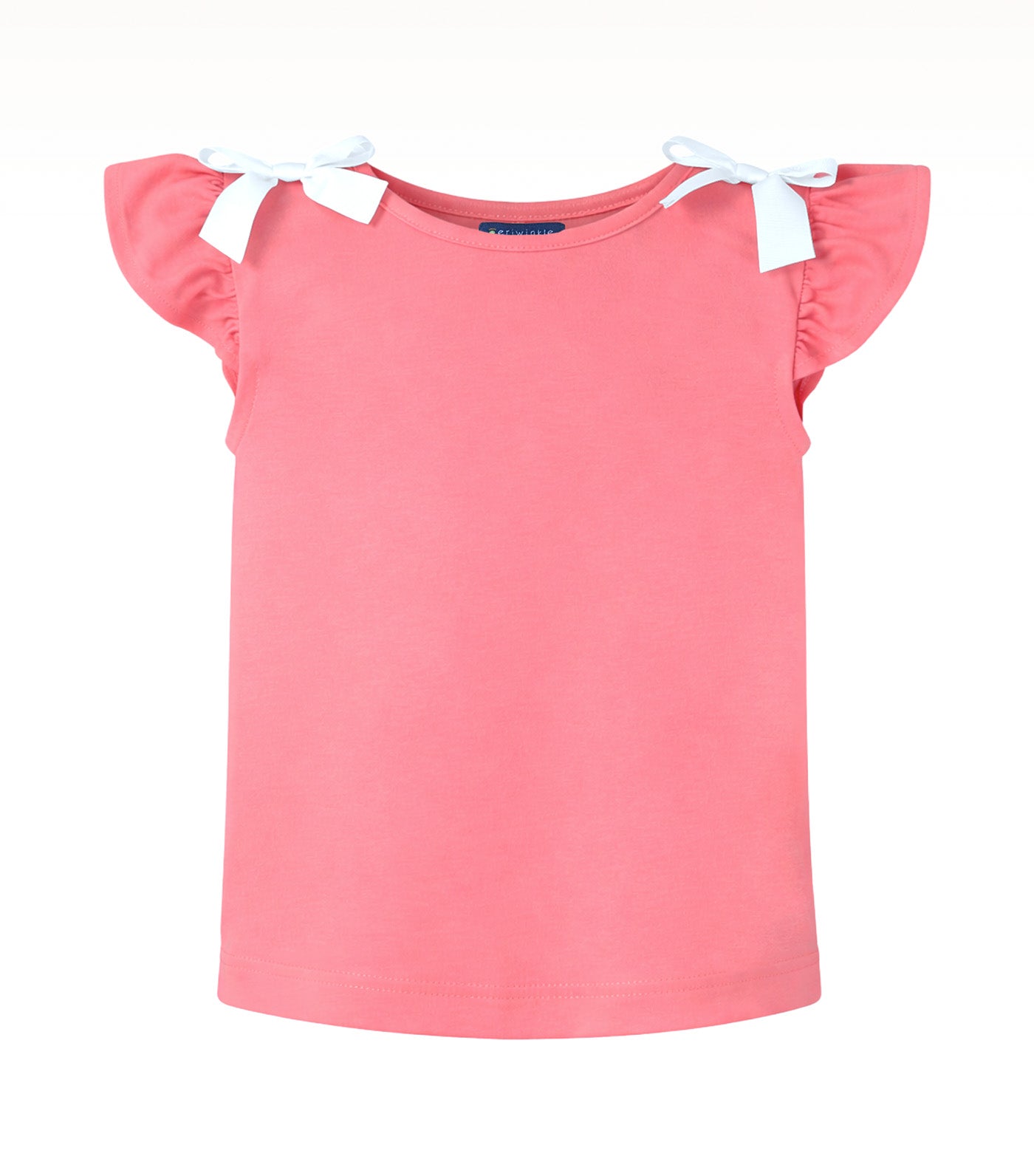 Periwinkle Nataly Girls Top with Bows Pink