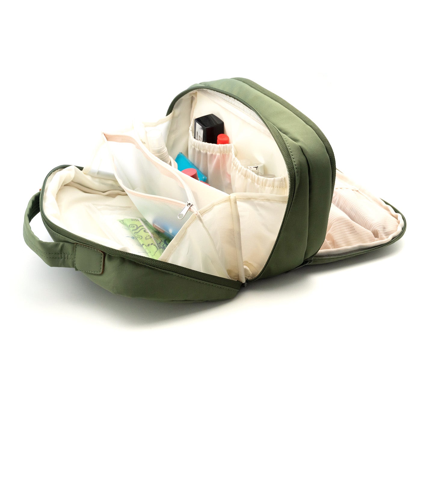 Essential Zip Pouch Olive