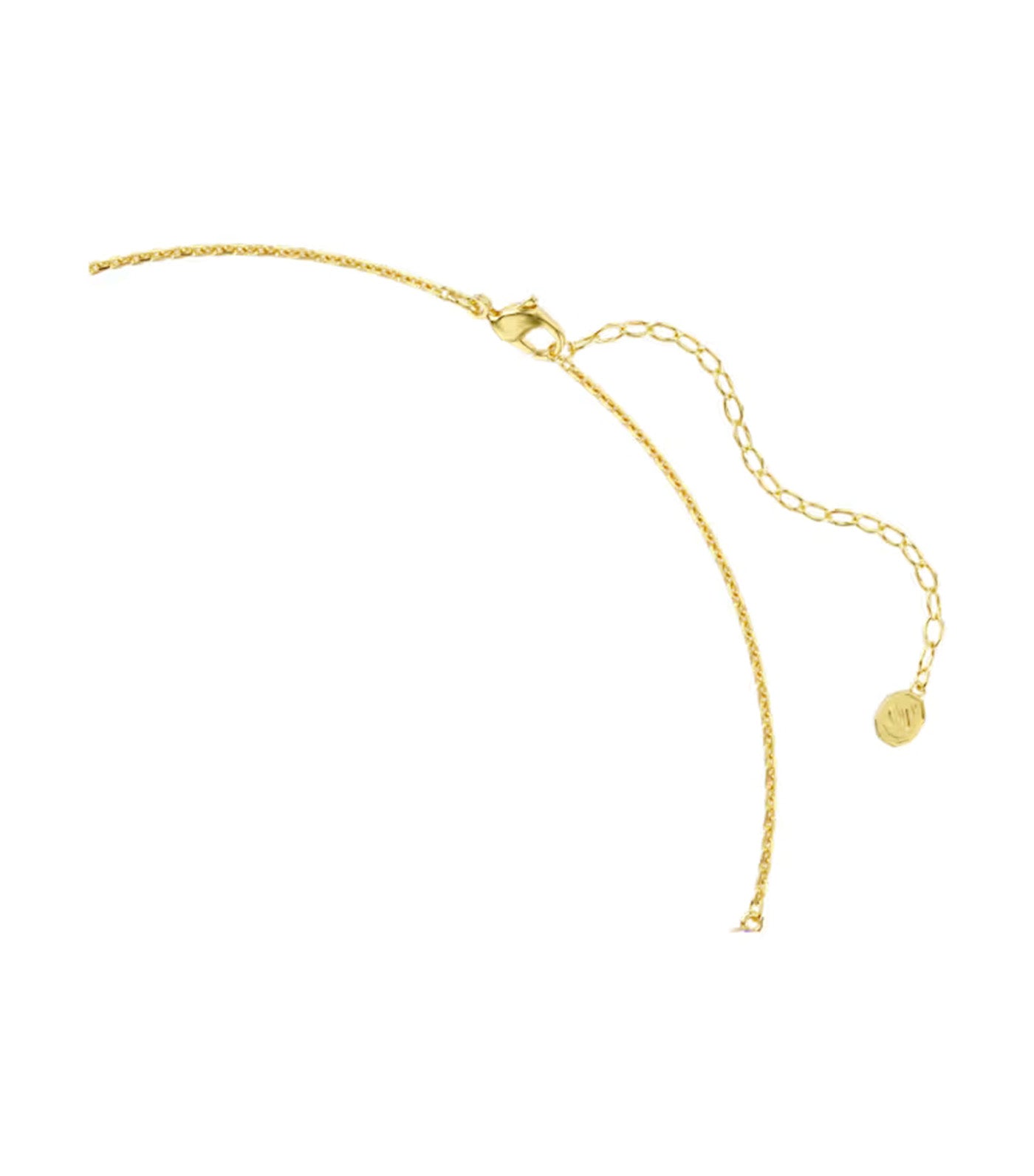 Gema Necklace Mixed Cuts, Multicolored, Gold-Tone Plated