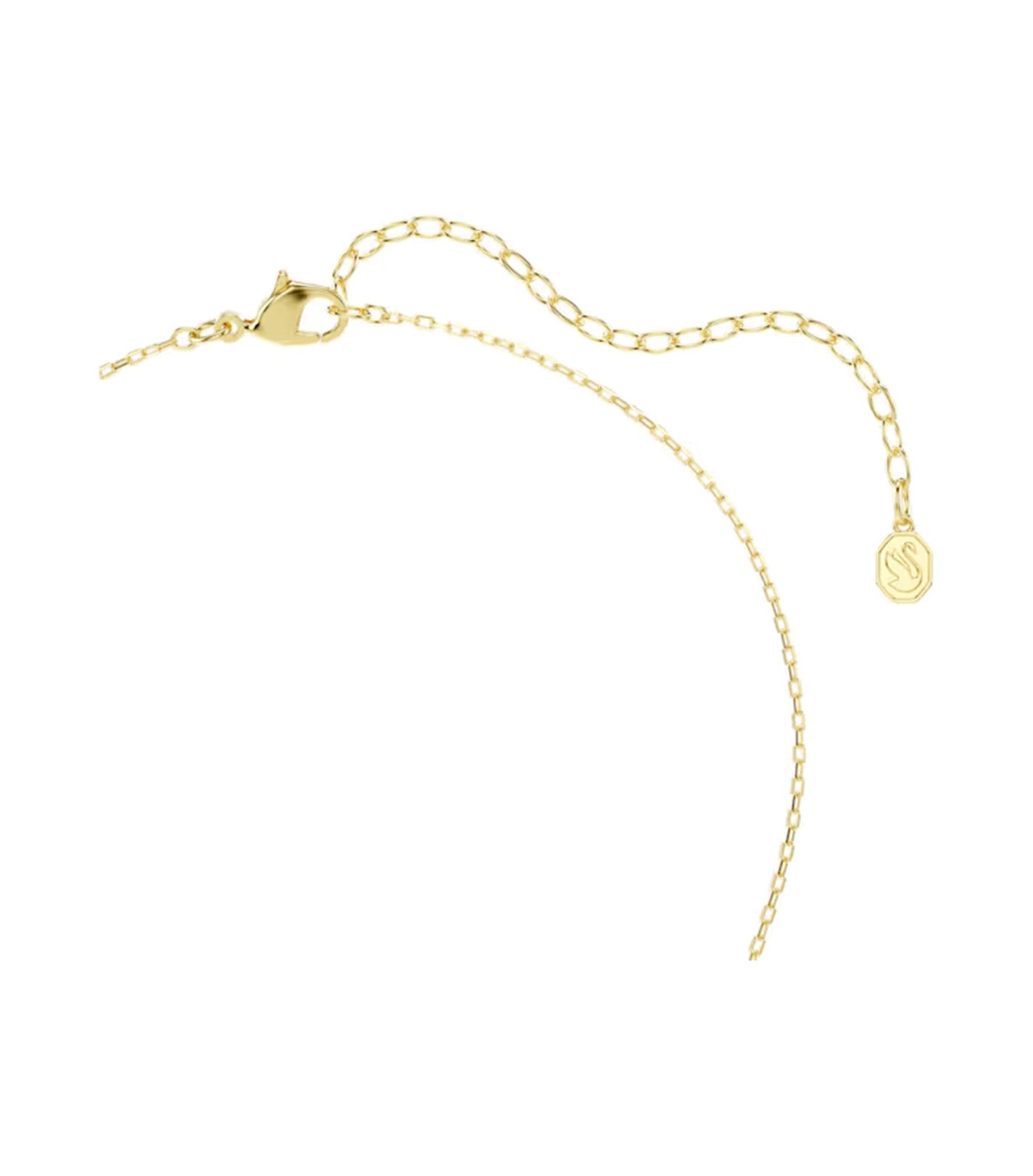 Chroma Pendant Mixed Cuts, Multicolored, Gold-Tone Plated