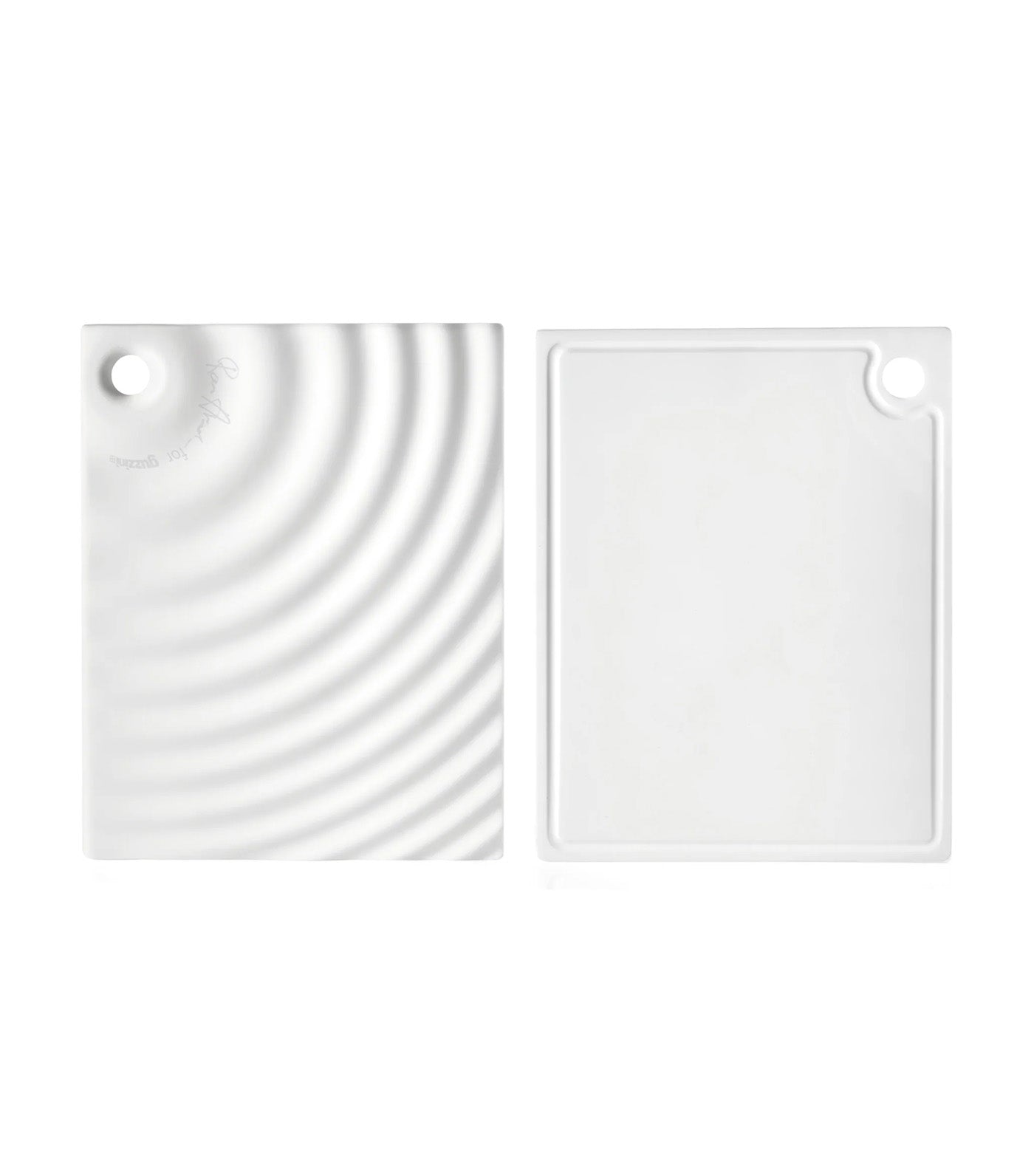 Set 2 Cutting Boards with Base "Icons"