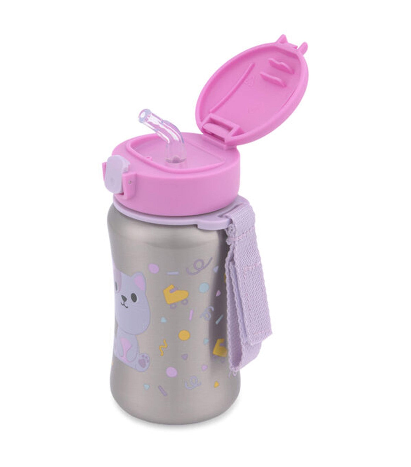 Besties Squad Stainless Steel Straw Bottle