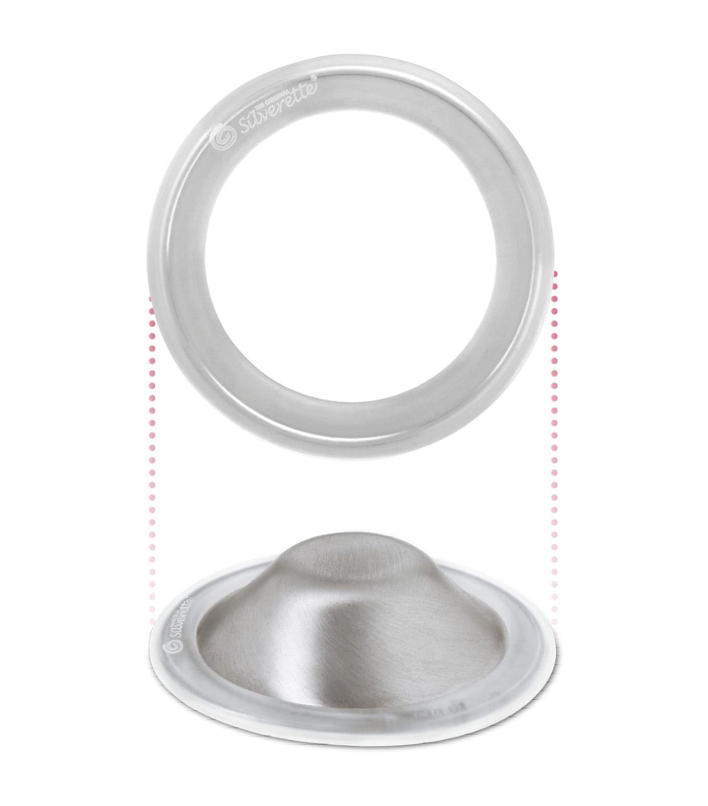 Nursing Cups Original 925 Silver + O-Feel® Silicone Rings