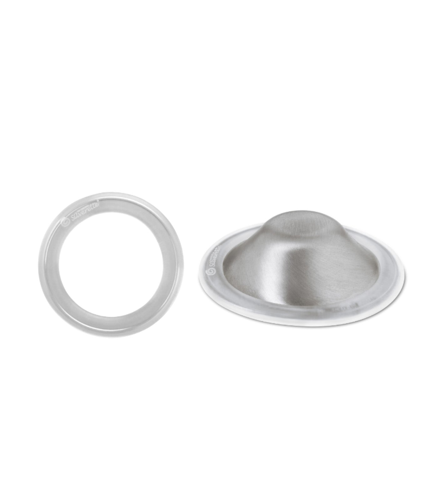 Nursing Cups Original 925 Silver + O-Feel® Silicone Rings