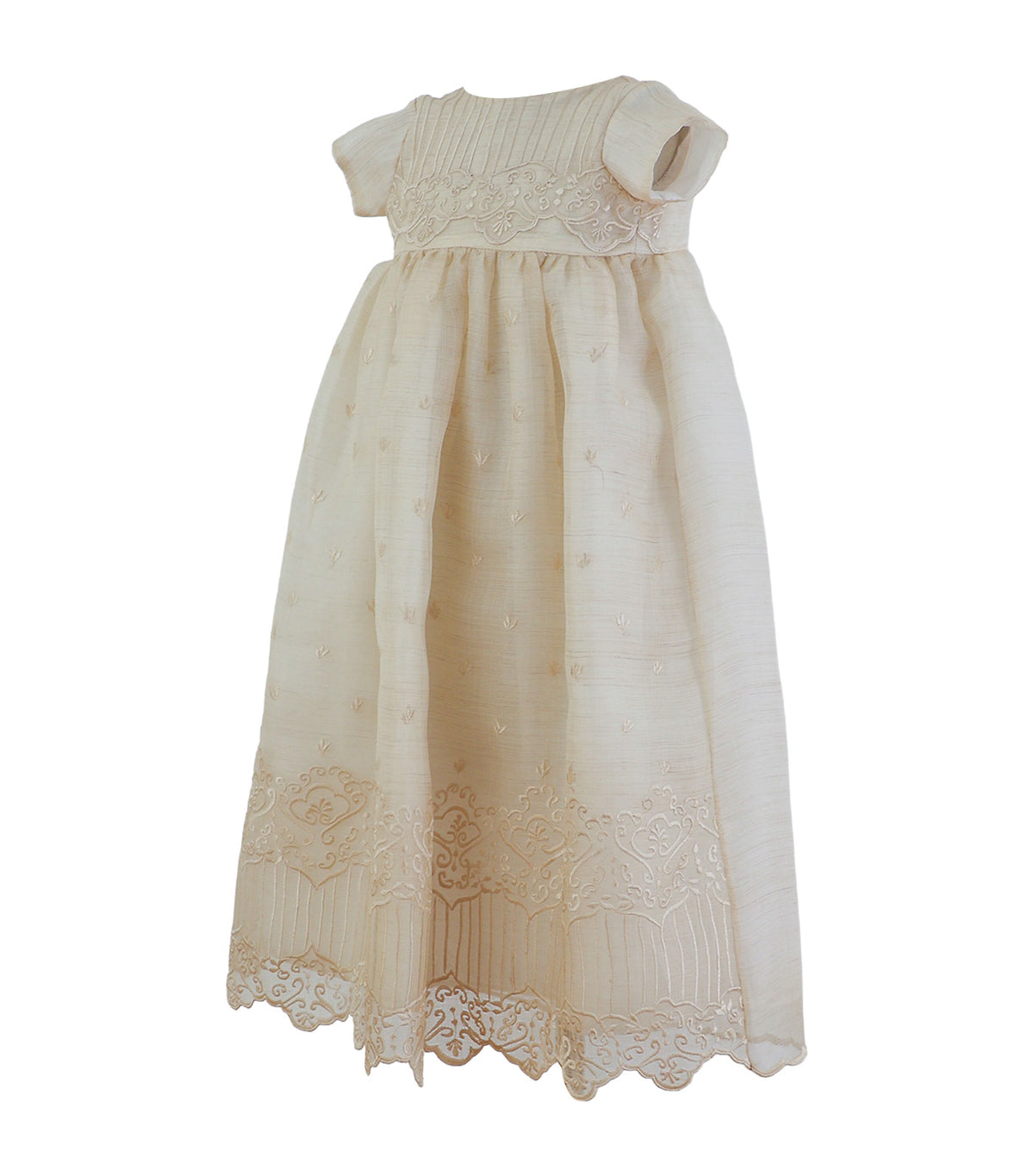 Girls Baptism Gown Fence
