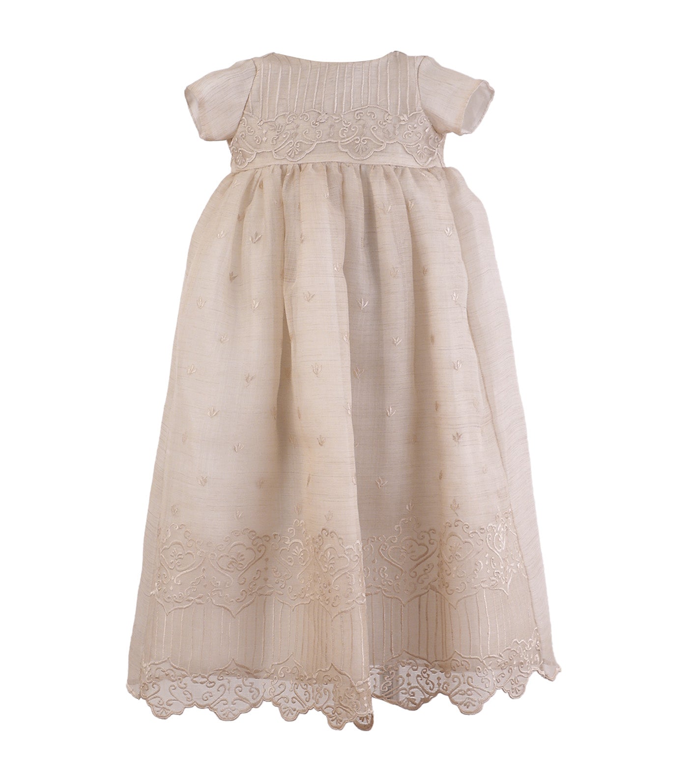 Girls Baptism Gown Fence