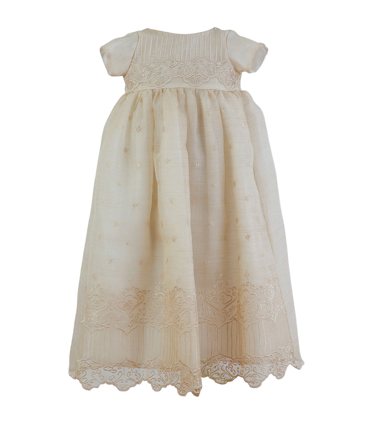 Girls Baptism Gown Fence